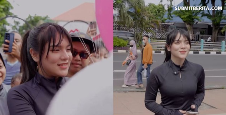 Pesona Davina Karamoy saat Hadiri Acara Car Free Day