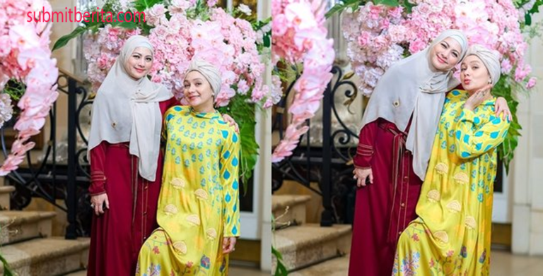 Cantik Cut Keke Berhijab dan Berkumpul dengan Sahabat Sholeha