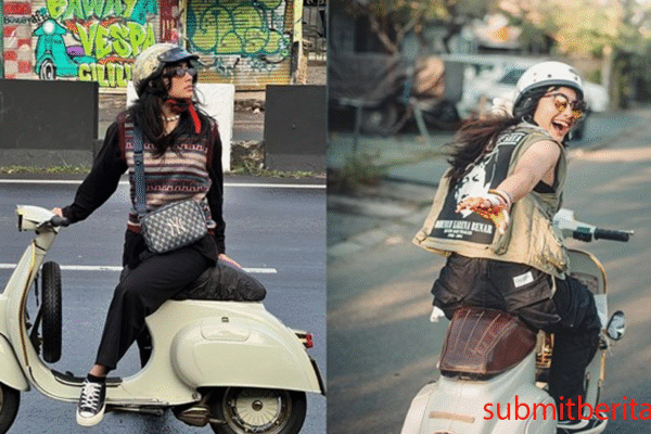 Sintya Marisca Dari Remaja Ceria Hingga Selebgram Vespa Sintya Marisca